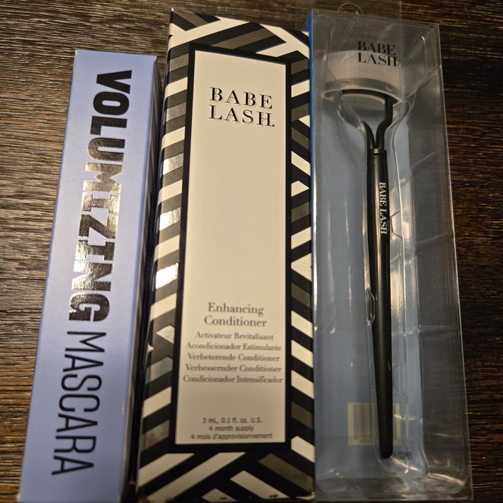 NEW Babe Lash Enhancing Conditioner and Volumizing Mascara Set